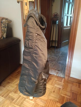 Parka Alpha Industries Verde Militar Talla L
