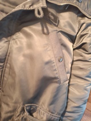 Parka Alpha Industries Verde Militar Talla L