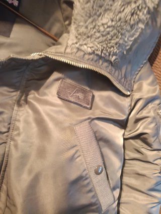 Parka Alpha Industries Verde Militar Talla L
