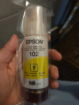 Tinta Epson 102 Amarilla EcoTank