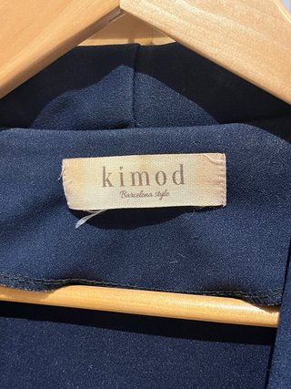 Chaqueta Kimod Azul con Bordado