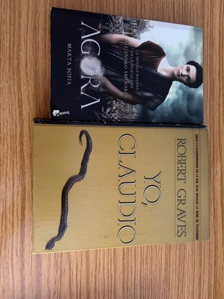 Lote libros romanos