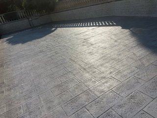 Hormigón impreso