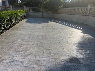 Hormigón impreso