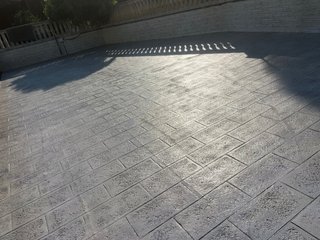 Hormigón impreso