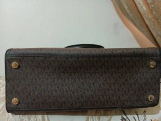 Bolso Michael Kors Marrón y Dorado