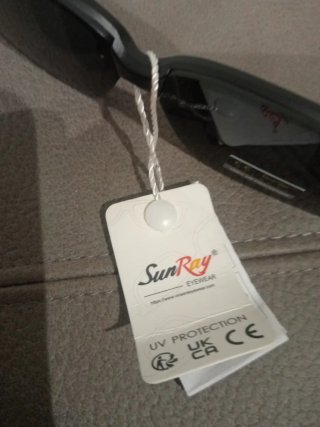 Gafas de sol SunRay finas negras