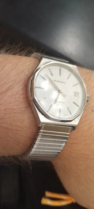 Reloj Rodania Suizo Vintage Cuarzo