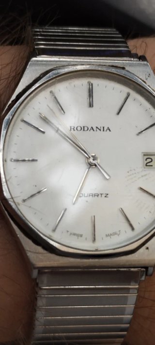 Reloj Rodania Suizo Vintage Cuarzo