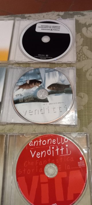 Lotto 3 CD Antonello Venditti: Trilogia d'autore