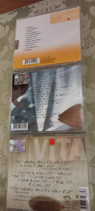 Lotto 3 CD Antonello Venditti: Trilogia d'autore