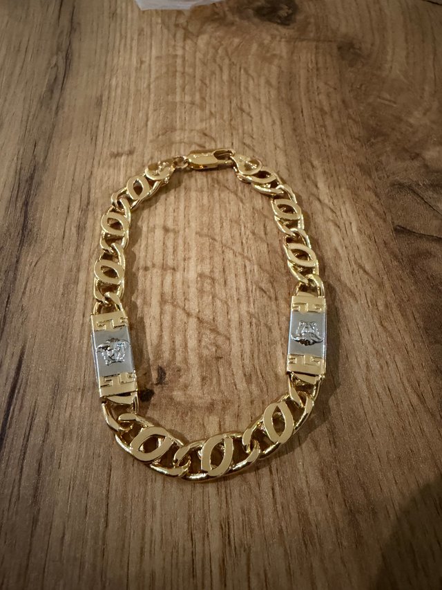 Esclava Hombre Oro 18k Medusa