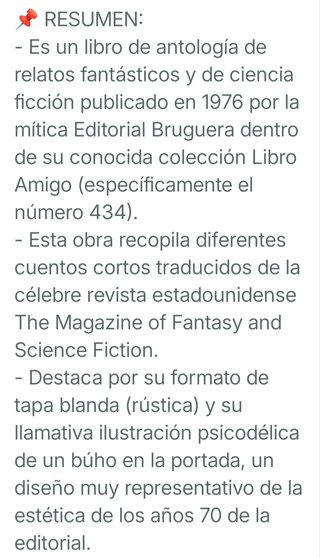 Libro: Fantasía 1 Selección.