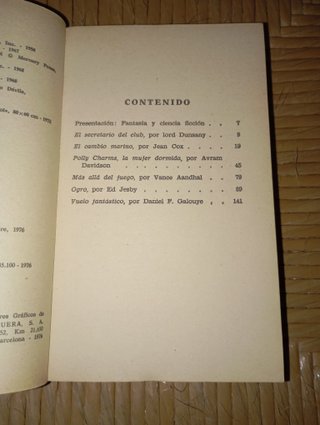 Libro: Fantasía 1 Selección.