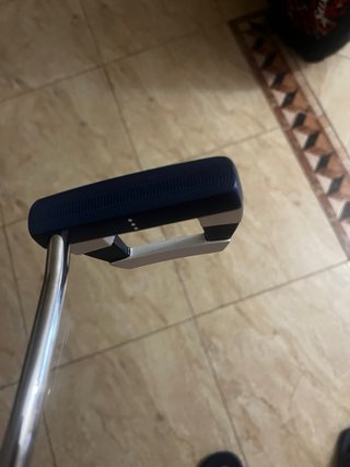 Putter de golf blanco y negro