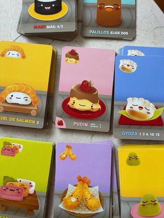 Juego de cartas Sushi Go!