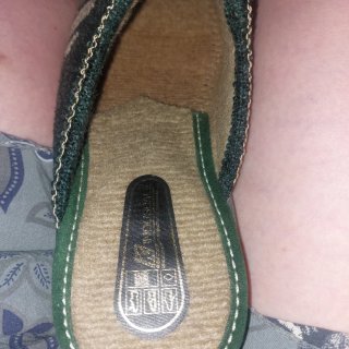 Pantuflas nuevas invierno, destalonadas. Talla 38