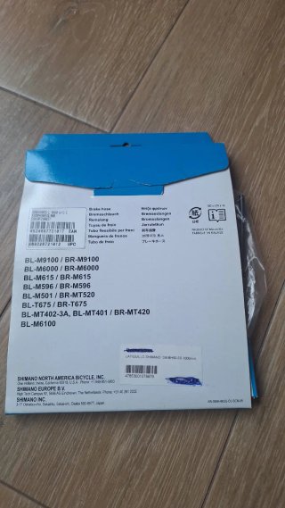 Latiguillo Shimano SM-BH90-SS para bici