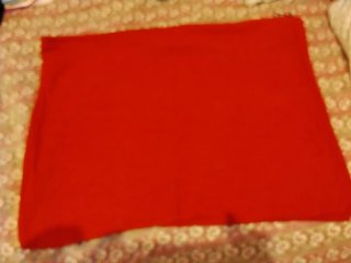 Bolsa de tela CH Carolina Herrera roja