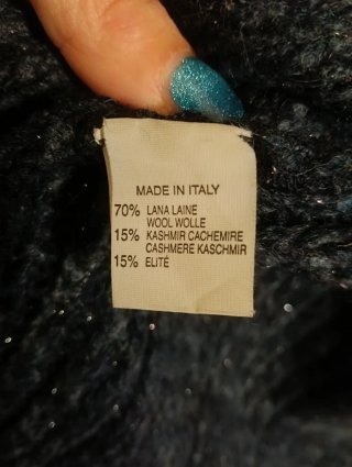 Roberto Cavalli Cappotto Maglia Grigio Argento