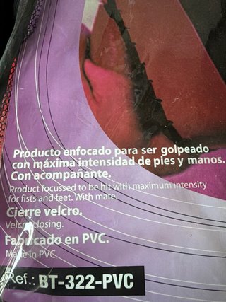 Pao de Boxeo Bodytone BT-322-PVC 25€und 50€ 2und