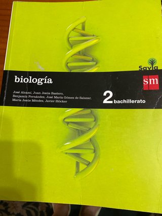 Biología, 2 Bachillerato