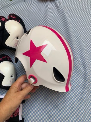 Casco y protecciones Oxelo