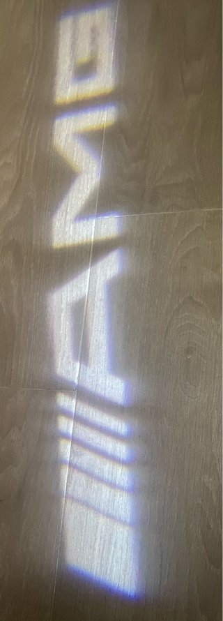 Luz para puerta Mercedes