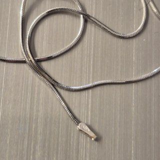 Collana Oro 14 kt Rodio 45 cm