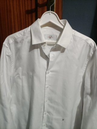Camisa CH Hombre XL Blanca