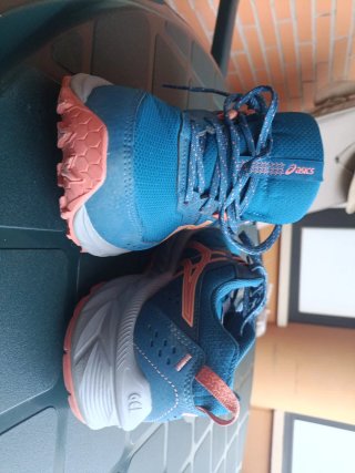 ASICS Zapatillas Deportivas Azul/Naranja