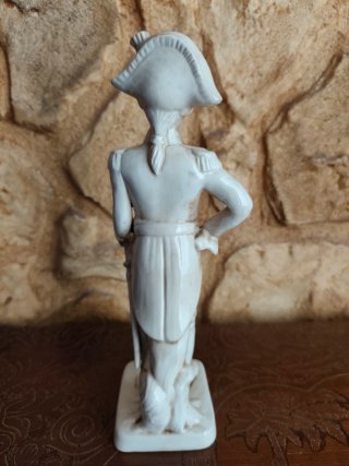Figura Vintage Napoleón Cerámica Italiana