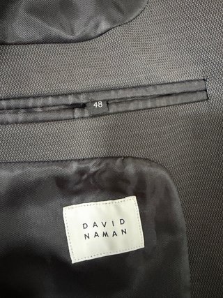Abito completo uomo David Naman marrone caffè