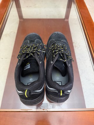 Zapatos de seguridad negros talla 43