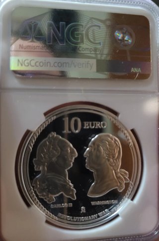 Moneda 10€ España 2025 PR69 Ultra Cameo