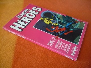 MARVEL HEROES 71 AL 75 RETAPADO 14 FORUM SPIDERMAN