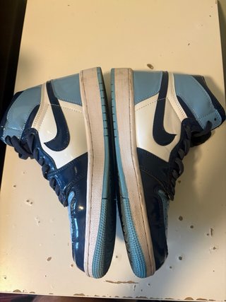 Nike Air Jordan 1 Mid Azul Marino/Blanco