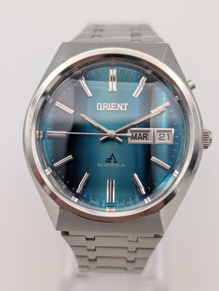 Reloj Orient Chrono Ace - Esfera Azul Turquesa