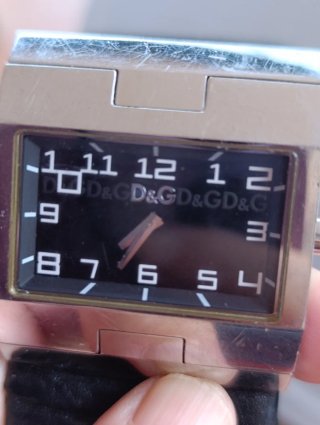 Reloj D&G Cherokee Negro/Plata