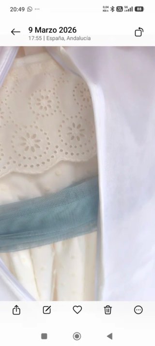 Vestido de Comunión Blanco