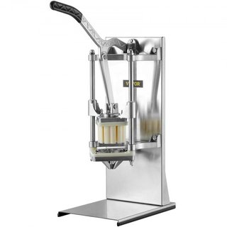 Cortador de Papas Fritas Comercial con 4 Cuchillas de Repuesto, Dicer Chopper Fácil de 0.64 cm y 0.95 cm, Cortador de 6 Gajos y Corer de Manzana de 6 Gajos, Cortador de Limón y Papas para Papas Fr...