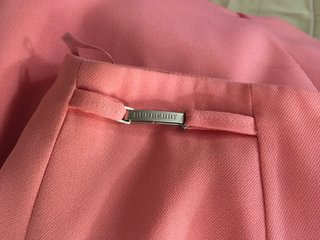 Falda Burberry Talla 44 Rosa