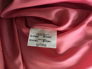 Falda Burberry Talla 44 Rosa