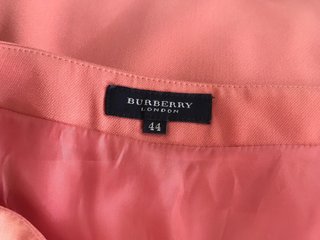 Falda Burberry Talla 44 Rosa