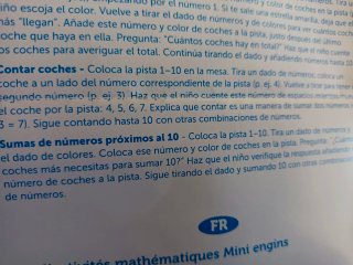 Set Matemáticas Coches Learning Resources