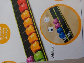 Set Matemáticas Coches Learning Resources