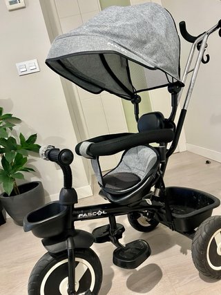 Triciclo Evolutivo Gris y Negro