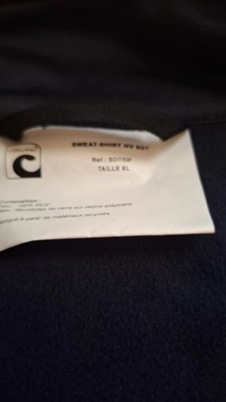 2 Polos de trabajo naranja y azul