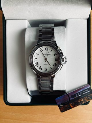 Reloj Fredric Mujer 33mm Nuevo Caja