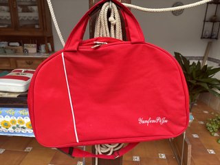 Bolsa de viaje roja YunfenPiJu